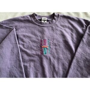 Vintage Napa Valley California Sweatshirt Purple XL Made in USA 90's39.99